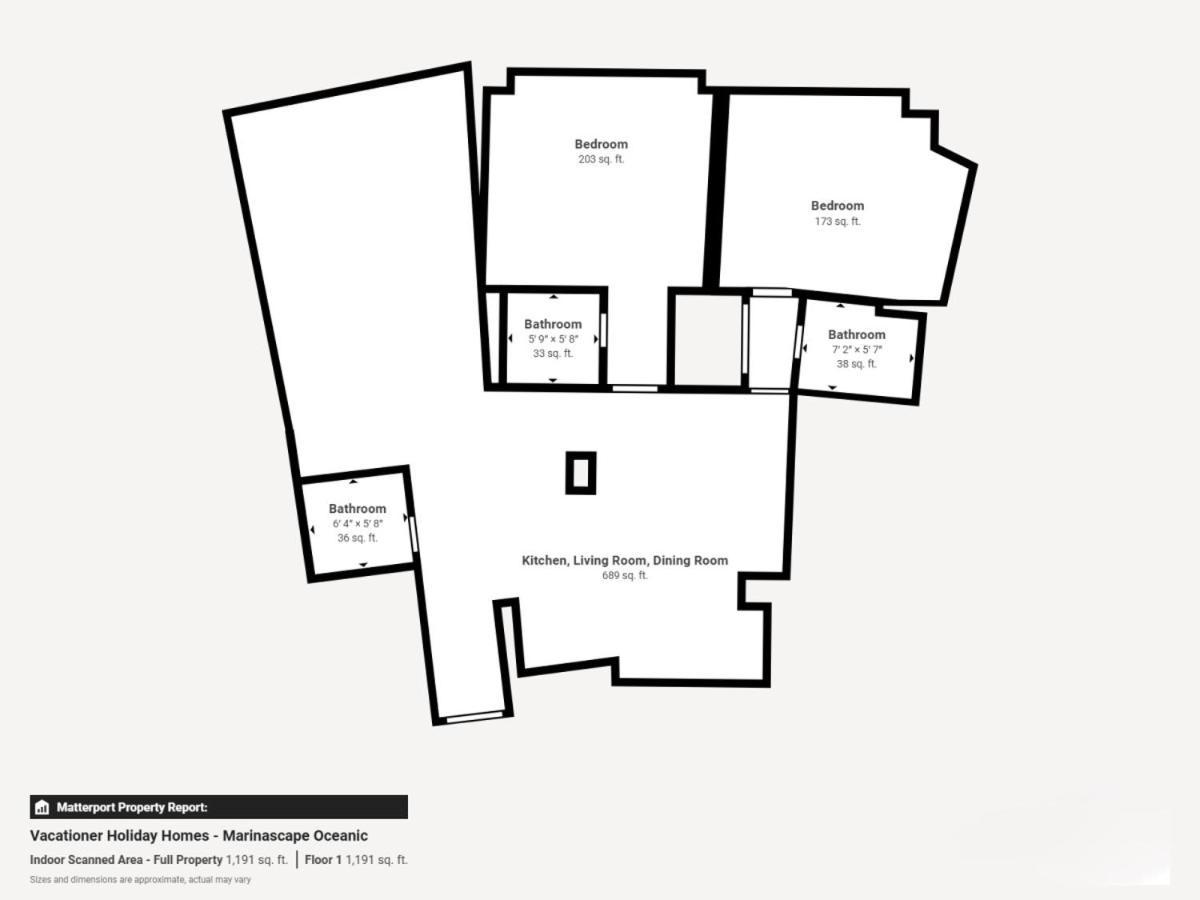 Marinascape Oceanic - Luxurious Two Bedroom Apartment *